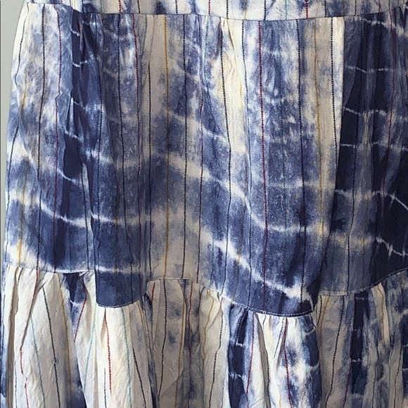 Boho Tie Dye Midi Dress - Picture 2 of 2